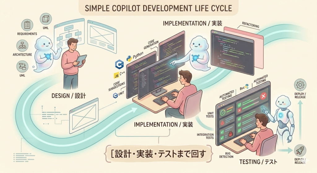 Copilotで設計・実装・テストまで回すには？ 再現しやすい開発の進め方を整理してみた