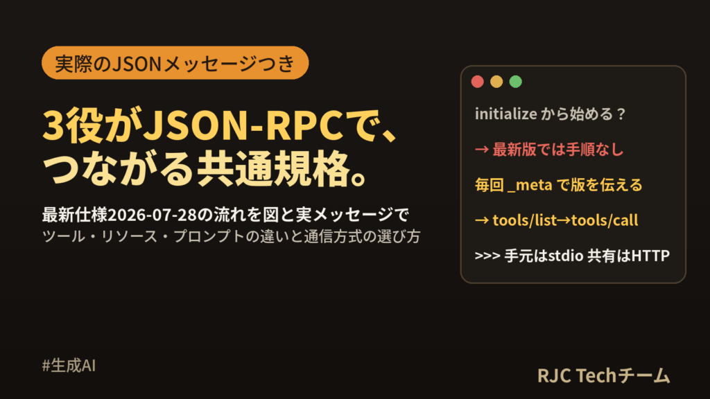 MCPとは？サーバーとクライアントの仕組みと設定例を図解