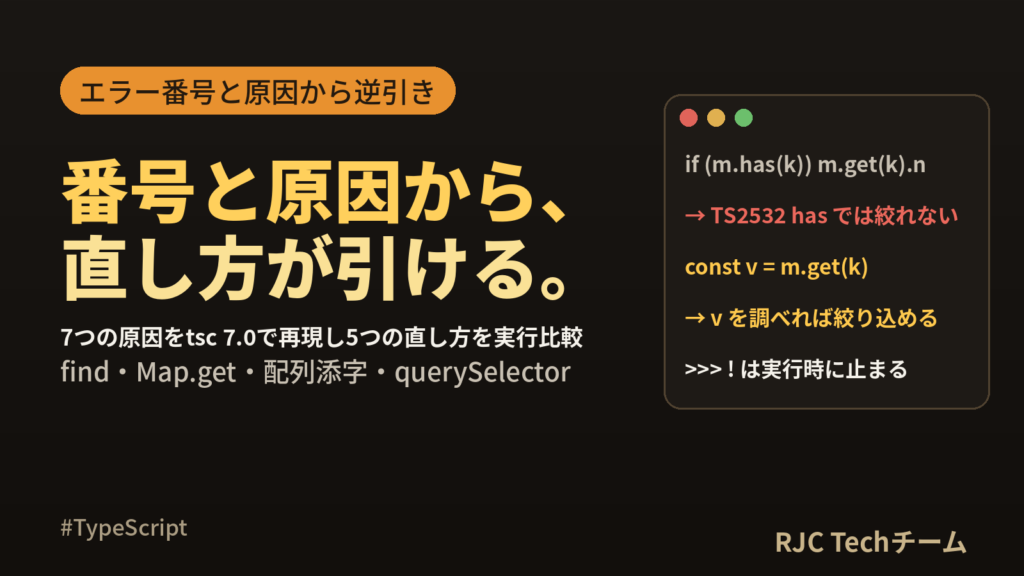 TS18048・TS2532「undefinedの可能性」原因別の直し方